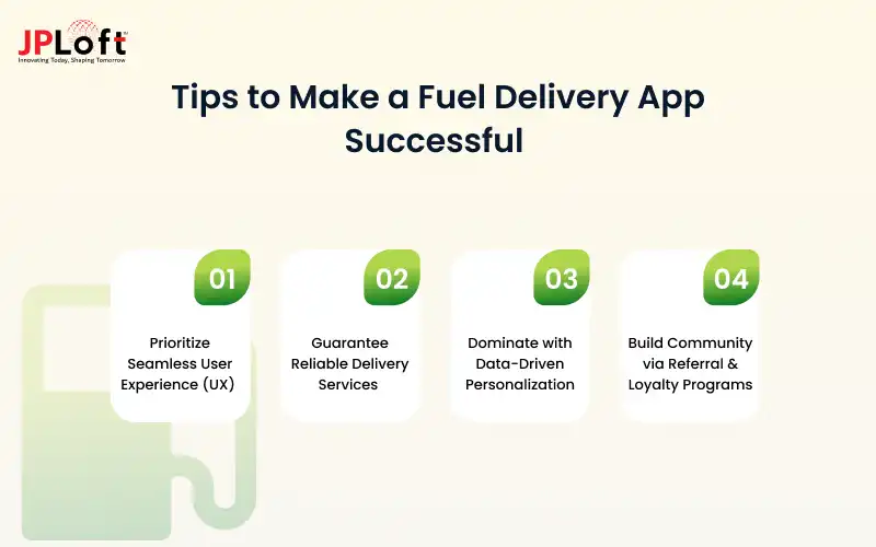 Tips to Make a Fuel Delivery App Successful